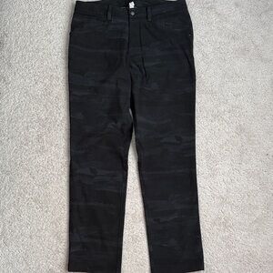 LIMITED DROP - Men's Black Camo ABC 5pocket Pants 34x30